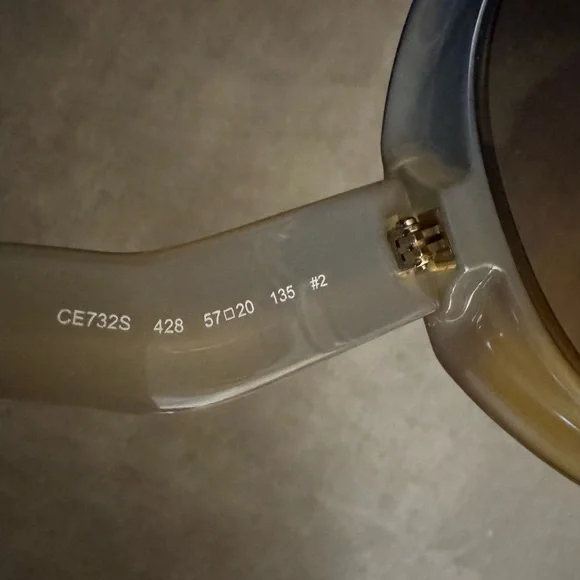 Chloé Oversized Round Silhouette Sunglasses | Model: CE732S - Picture 6 of 9